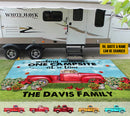 Personalized Drive Slow Drunk Campers Matter Camping Patio Mat HN170902RG