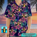 Upload Photo Hippie Peace High Quality Unisex Hawaiian Shirt For Men And Women HN010801Y