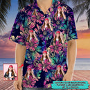 Upload Photo Hippie Peace High Quality Unisex Hawaiian Shirt For Men And Women HN010801Y