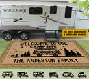 Personalized Home Is Where You Park It Camping Patio Mat HN290901RG