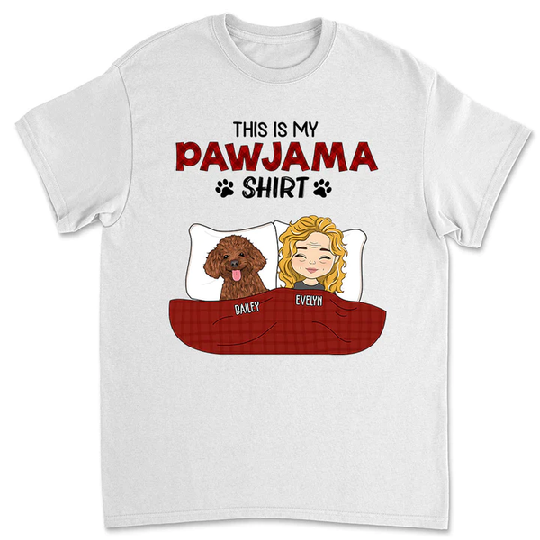 Personalized This Is My Pawjama Shirt TL04042301TS