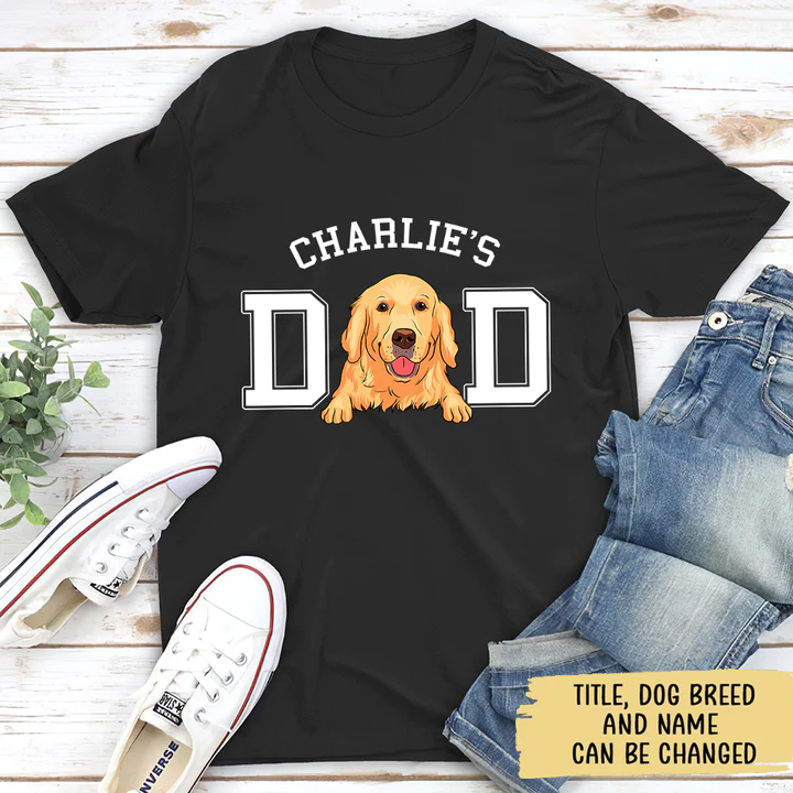 Personalized Dog Dad/Mom Shirt TL071001TS