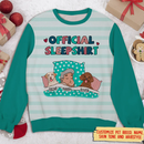 Personalized  Pet Official Sleepshirt Sweatshirt TL071002SS