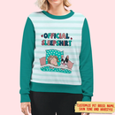Personalized  Pet Official Sleepshirt Sweatshirt TL071002SS