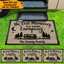 Personalized Making Memories One Campsite At A Time Doormat TL060901DM