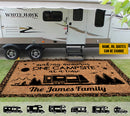 Personalized Making Memories One Campsite Patio Mat HN230801RG