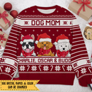Personalized Best Dog Parents Christmas Sweatshirt TL290901SS