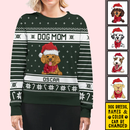 Personalized Best Dog Parents Christmas Sweatshirt TL290901SS