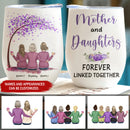 Mother and Daughters Forever Linked Together Wine Tumbler TL270403Y