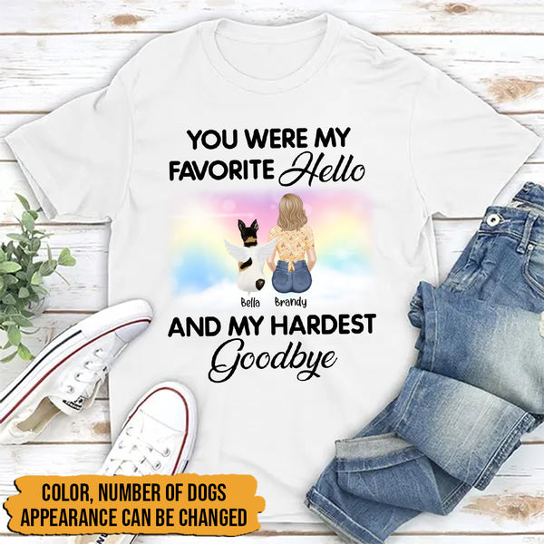 Personalized My Favorite Hello Shirt HN131001S