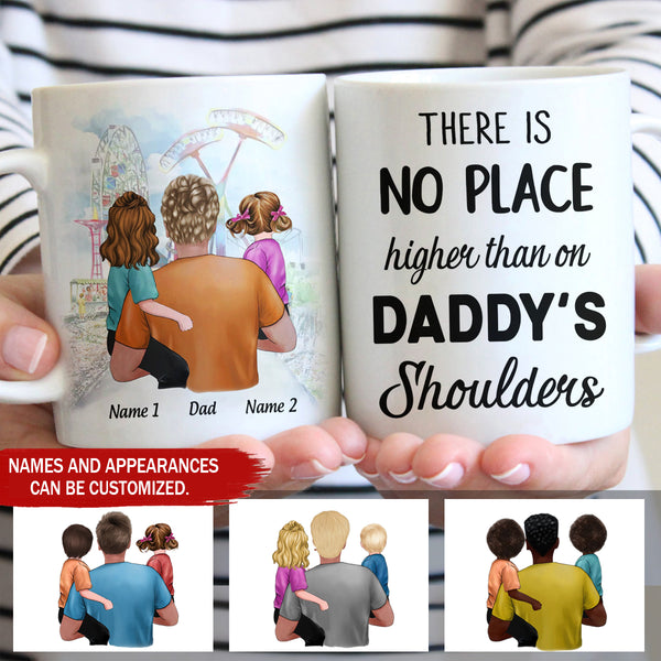 On Daddy's Shoulders Ceramic Mug TL050501Y
