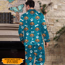 Personalized Custom Photo Dog Cat Face St Patrick's Day Pajamas HN12012302PJ