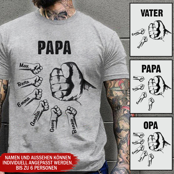 Personalisiertes Papa T-shirt TL160501GE