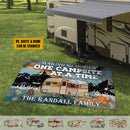 Personalized Drive Slow Drunk Campers Matter Camping Patio Mat HN160901RG