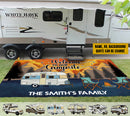 Personalized Camping Retro Making Memories Patio Mat TL300801RG