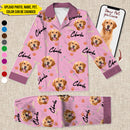 Personalized Custom Photo Dog Cat Christmas Pajamas HN281001PJ