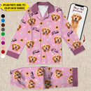 Personalized Custom Photo Dog Cat Christmas Pajamas HN281001PJ