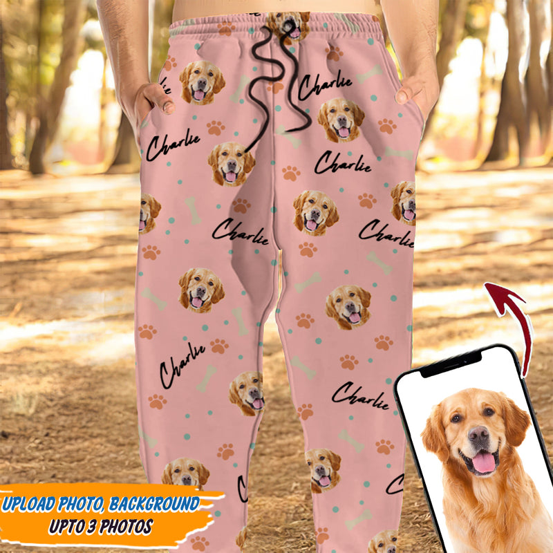 Personalized Custom Photo Face Dog Cat Men and Women's Sweatpants HN101201SP