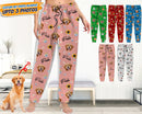 Personalized Custom Photo Face Dog Cat Men and Women's Sweatpants HN101201SP