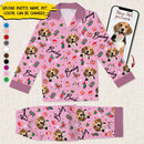 Personalized Custom Photo Dog Cat Christmas Pajamas HM281001PJ