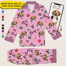 Personalized Custom Photo Dog Cat Christmas Pajamas HM281001PJ