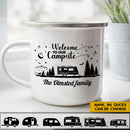 Personalized Happy Campers Campfire Mug HN090902MG