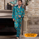 Personalized Custom Photo Dog Cat Face St Patrick's Day Pajamas HN12012301PJ