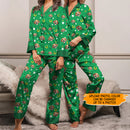 Personalized Custom Photo Dog Cat Face St Patrick's Day Pajamas HN12012301PJ