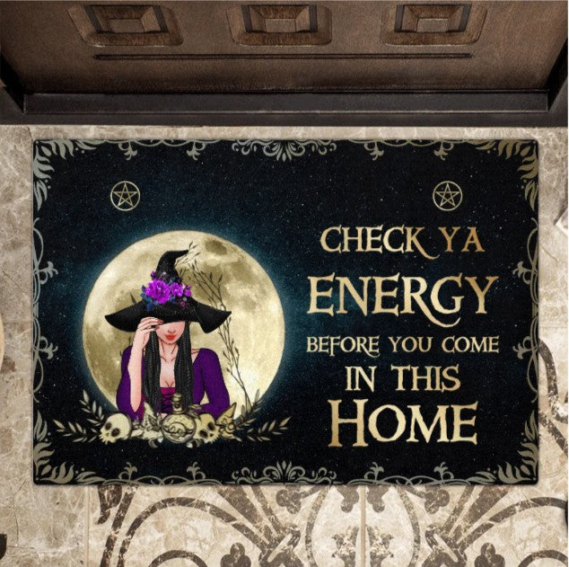 Custom Personalized Witch Doormat TL240803Y