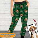 Personalized Custom Photo Dog Cat St Patrick's Day Sweatpants HN11012302SP