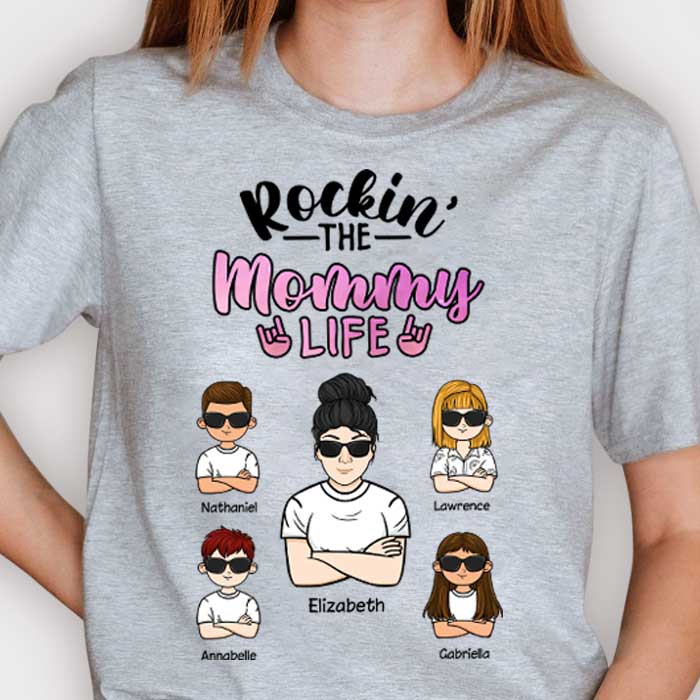 Personalized Just Rockin' The Life Shirt HM13012303TS