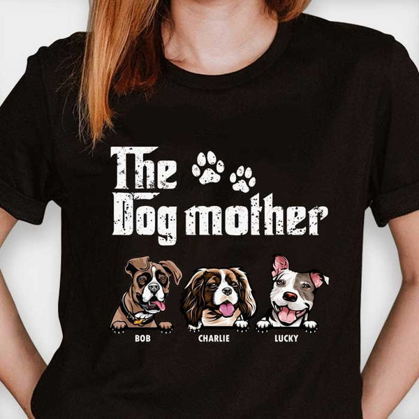 Personalized The Dog Father - Gift for Dog Dad, Dog Mom Shirt HN231201TS