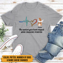 Personalized The Moment Your Heart Stopped Shirt HN121001TS