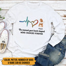 Personalized The Moment Your Heart Stopped Shirt HN121001TS