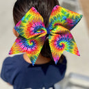 Tie Dye Back to School Hairbow HN160801HBPF