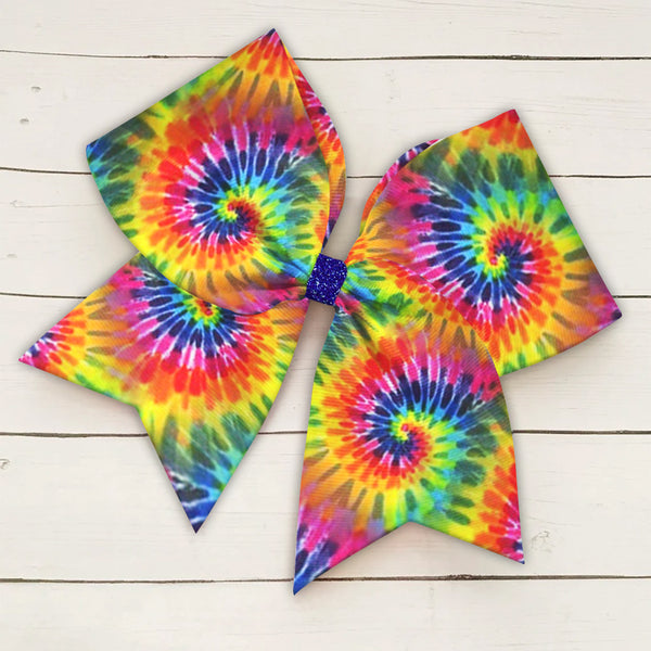 Tie Dye Back to School Hairbow HN160801HBPF