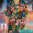 Personalized Tiki Tropical Tribe High Quality Unisex Hawaiian Shirt For Men And Women HN020802Y