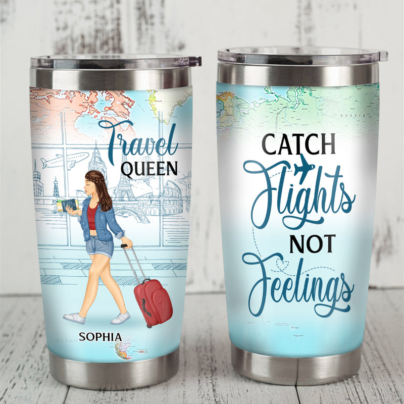 Personalized Travel Queen Stainless Steel Tumbler TN130501DUS