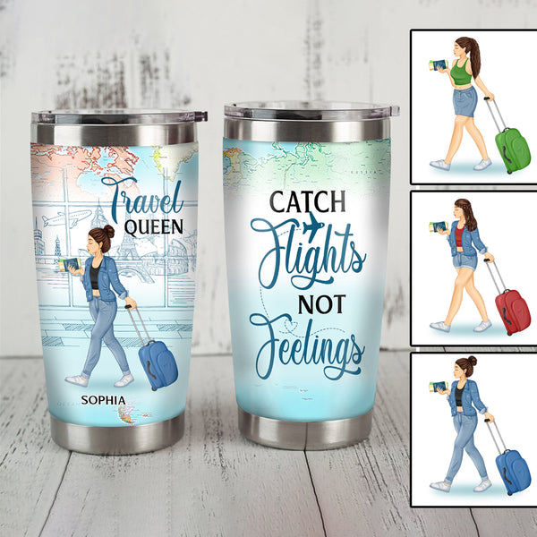 Personalized Travel Queen Stainless Steel Tumbler TN130501DUS