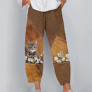 Upload Photo Personalized Casual Women Lounge Elastic Waist Pants TL050802Y