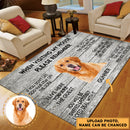 Personalized Upload Photo Visit My House Rug TL200802Y