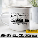 Personalized Welcome To Our Campsite Campfire Mug HN090901MG