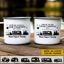 Personalized Welcome To Our Campsite Campfire Mug HN090901MG