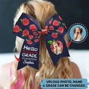 Upload Photo Personalized Back To School Hairbow TL170801Y