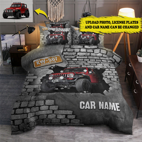 Personalized Cars Bedding Sets HM130901BS