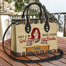 Personalized Reading Lovers Leather Bag MT140501DUS