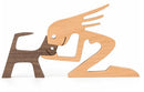 The Love Between You And Your Fur-Friend - Gift For Pet Lovers Wood Sculpture CLA0610001WS