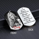 Personalized You’re Braver Than You Believe Senior Keychain Graduation Gift TL09022301KC