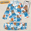 Personalized Custom Photo Dog And Cat Pajamas TL181001PJ