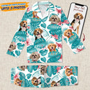 Personalized Custom Photo Dog And Cat Pajamas TL181001PJ